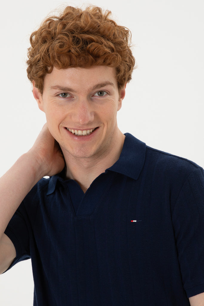 Muška-Teget-Plava-Polo-Majica-1826929VR033-6