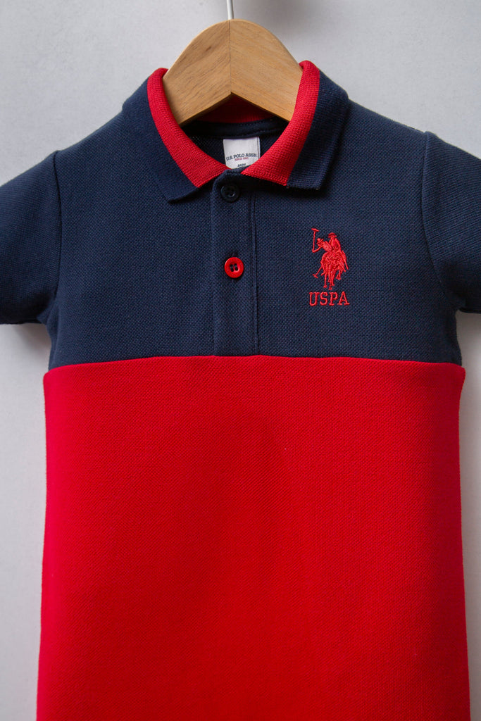Teget-Plavi-Kombinezon-Za-Bebe-USB2343-NAVY/RED-2