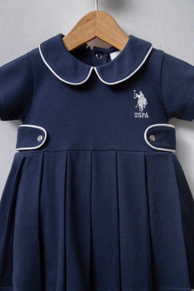 Teget-Plava-Haljina-Za-Bebe-USB2460-NAVY-2