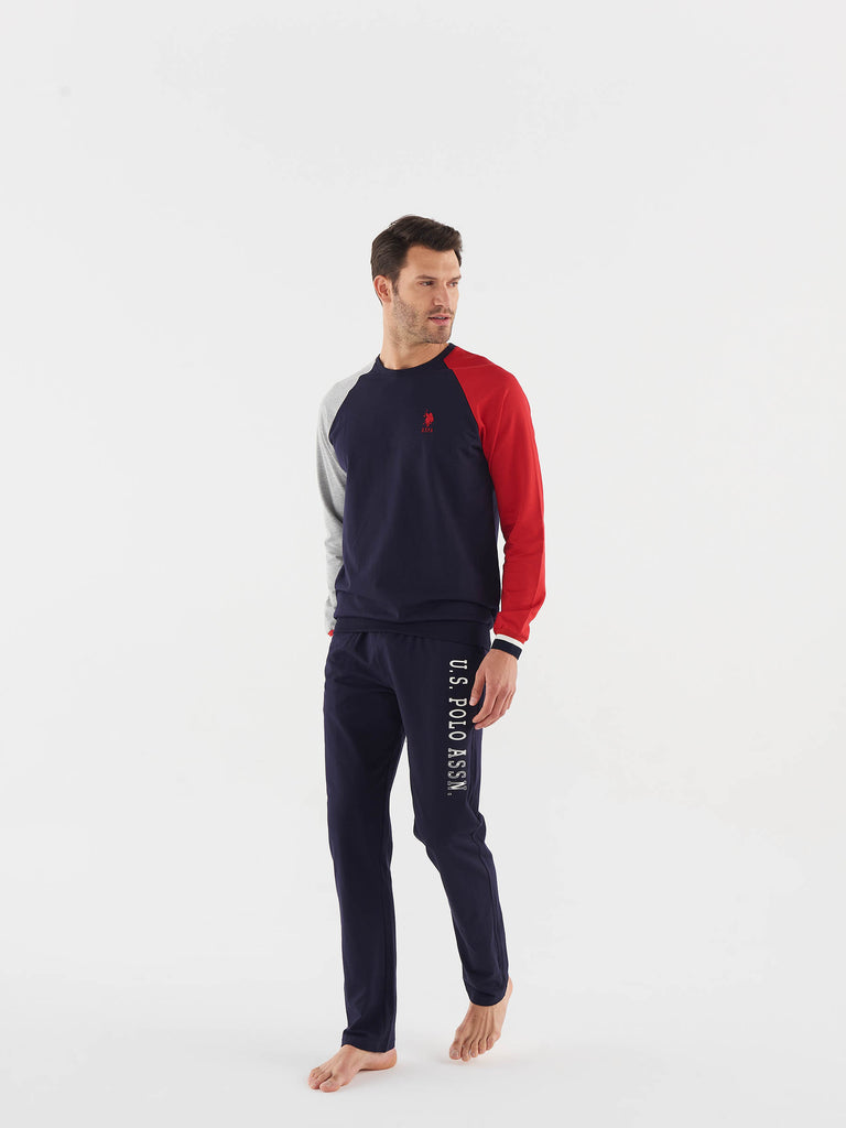 Muška-Teget-Plava-Pidžama-18601-NAVY-2